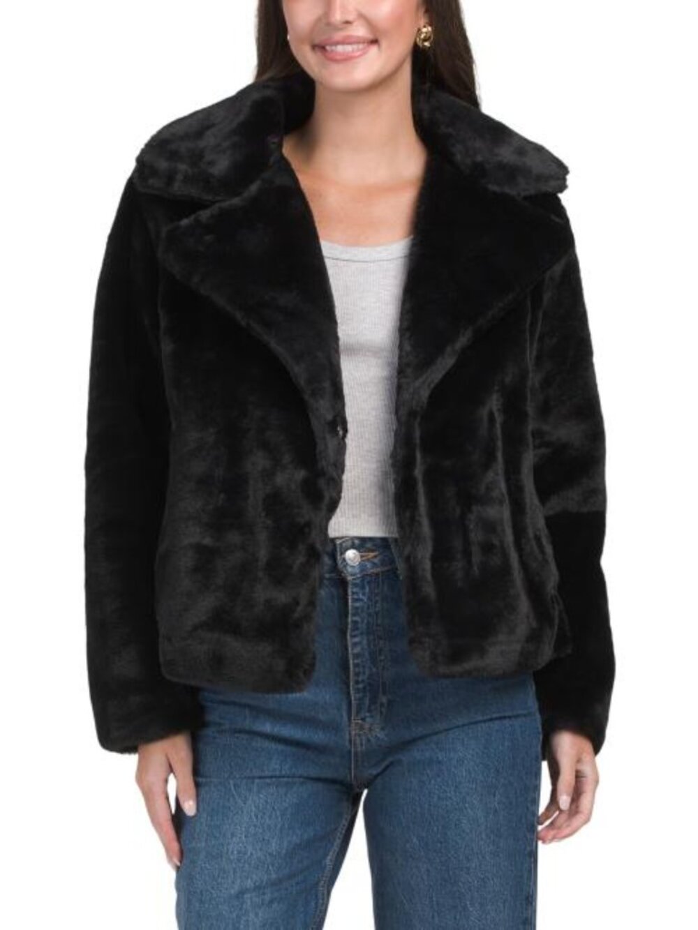 CECE Faux Fur Jacket